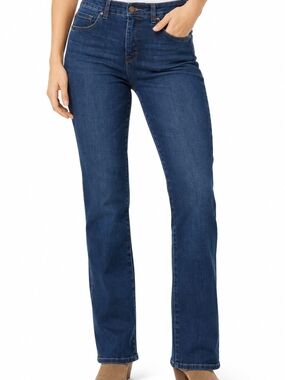 Lee Relaxed Fit Straight Leg High Rise Instantly Slimming Jeans – Women's Size 8